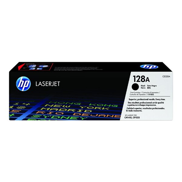 HP CE320A-128A Black Laserjet Toner