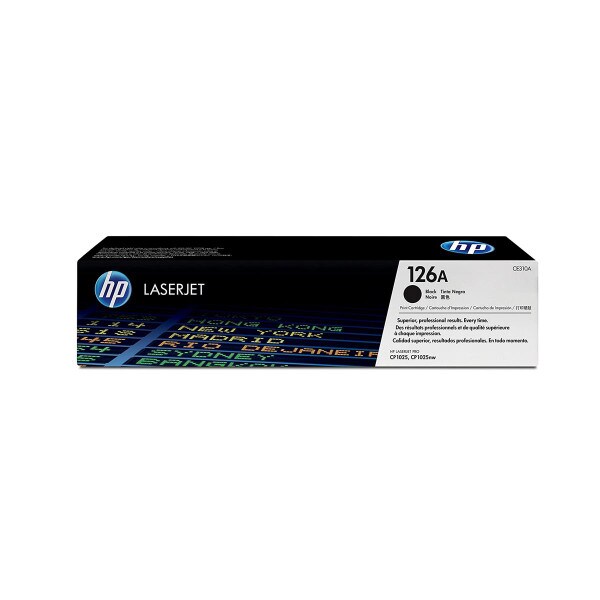 HP CE310A-126A Black Toner Cartridge For CP1020, CP1025