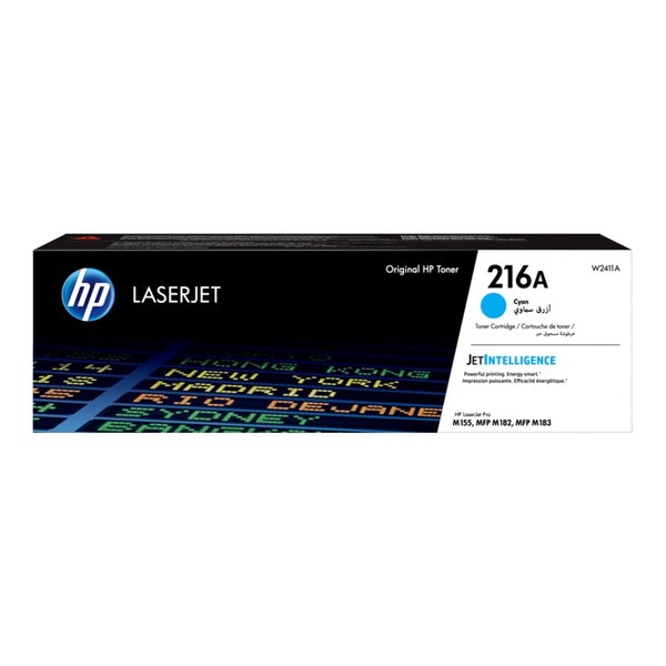 HP W2411A-216A Cyan Laserjet Toner Cartridge