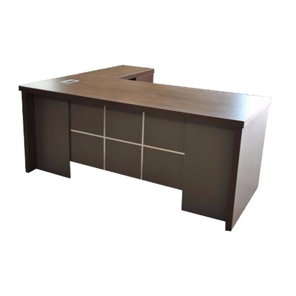 Modern Office Desk 1400x700x750mm with return