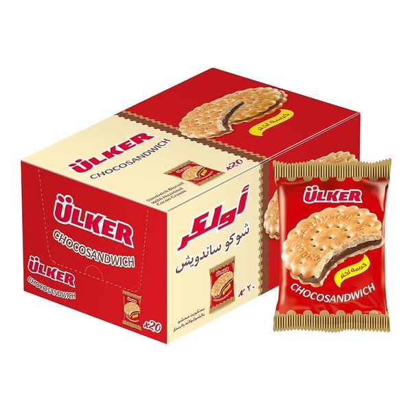 ULKER Chocosandwich Biscuits 24 X 23 5g ULKER Chocosandwich Biscuits 24 X 23 5g
