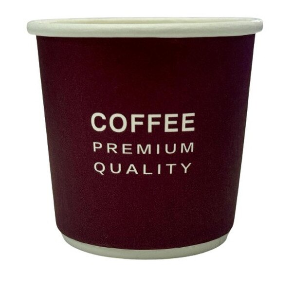 4M Paper Cup Double Red 4Oz Pack of 50