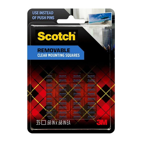 3M mounting tape squares removable