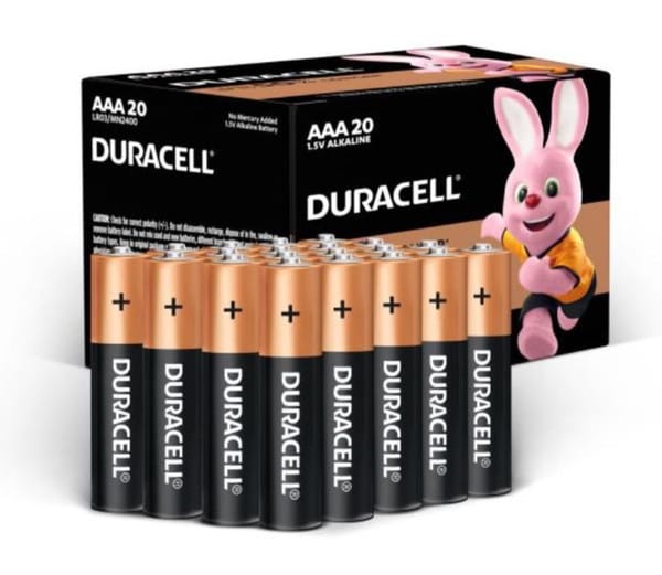 Duracell Industrial Battery AAA 20/Pack