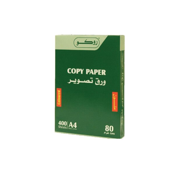 Roco Computer Paper Roco Colored Copy Paper Pink 400 Sheets 80g